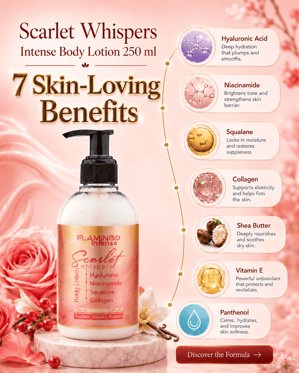 Flamingo Scarlet Whispers Intense Body Lotion 250ml