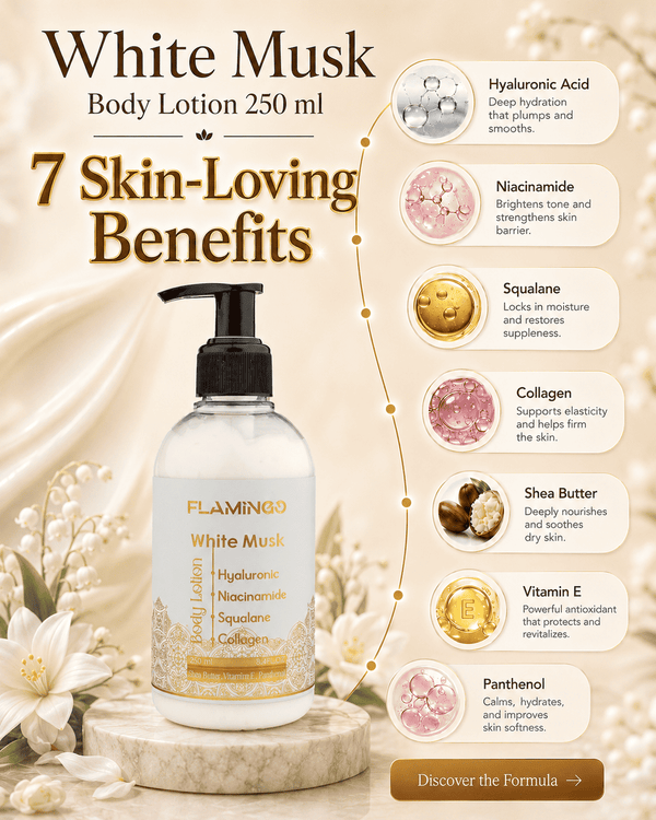 Flamingo White Musk Body Lotion 250ml