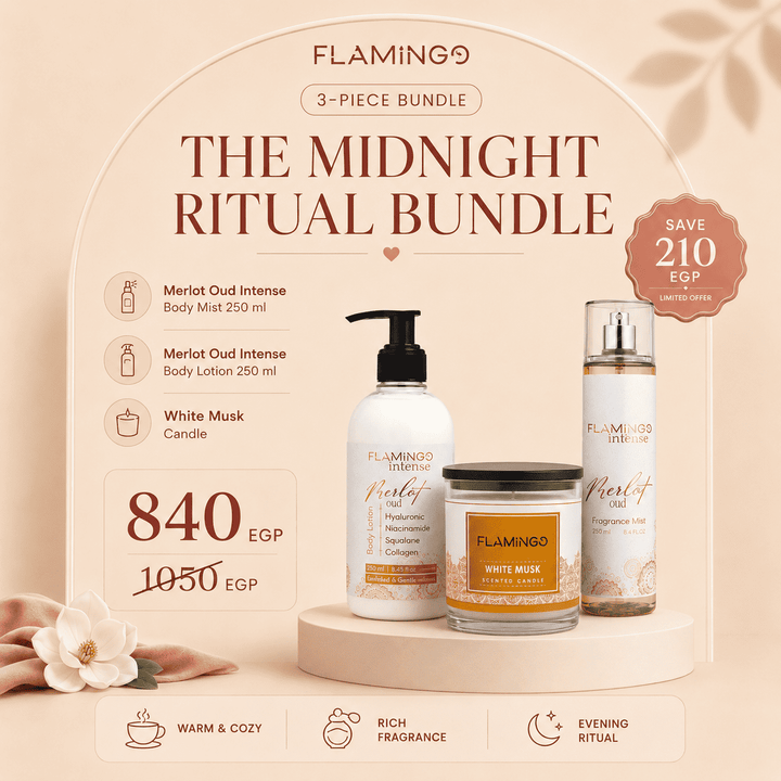 The Midnight Ritual bundle(Body Mist Intense 250 ml Merlot Aoud + Body ...