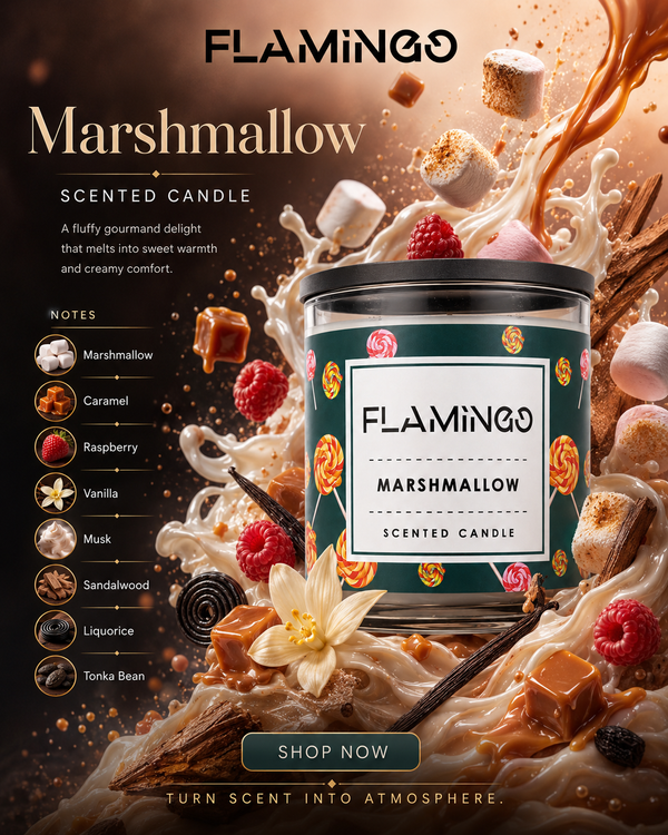 Marshmallow Candle