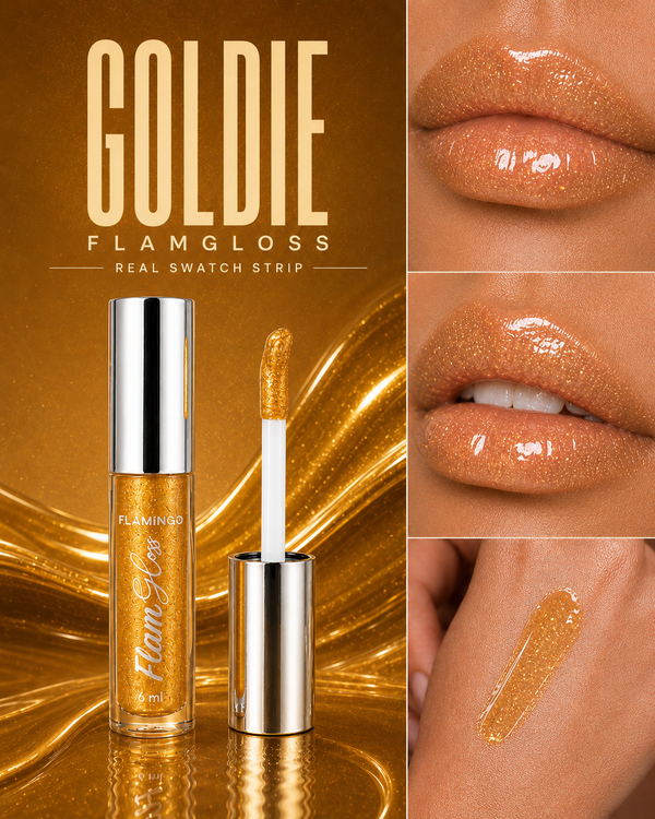 Gold Lip Gloss - 6 ml