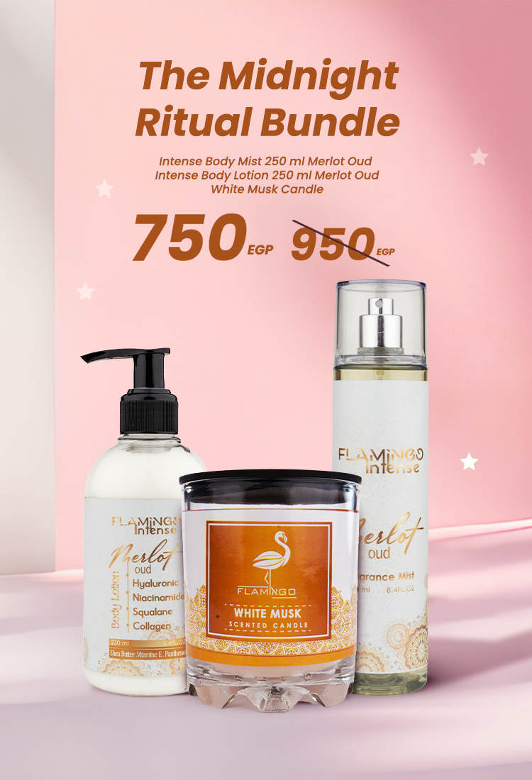The Midnight Ritual bundle(Body Mist Intense 250 ml Merlot Aoud + Body ...