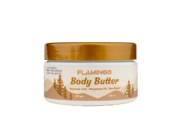 Flamingo body butter